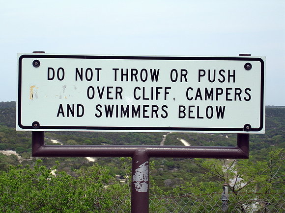 So... do not throw!