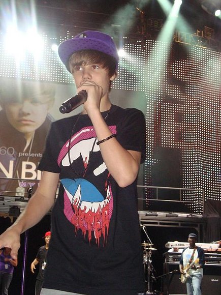 Justin en las vegas  --  my world tour