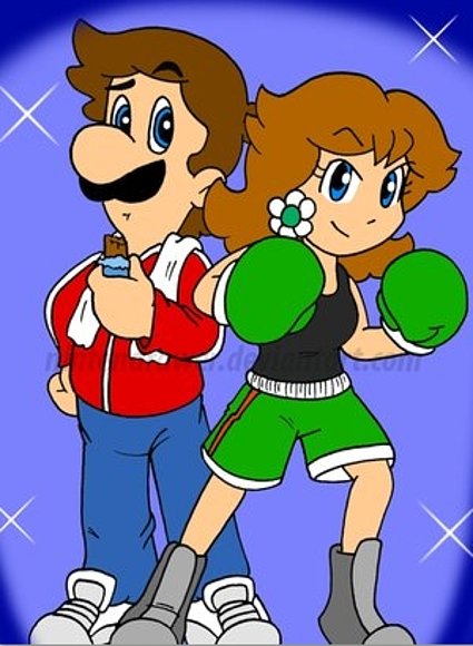 Daisy y Luigi Mi pareja Favo ^o^