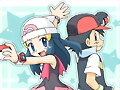 Hikari y Ash