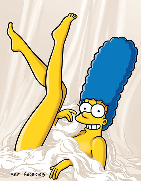 Pies de Marge Simpson