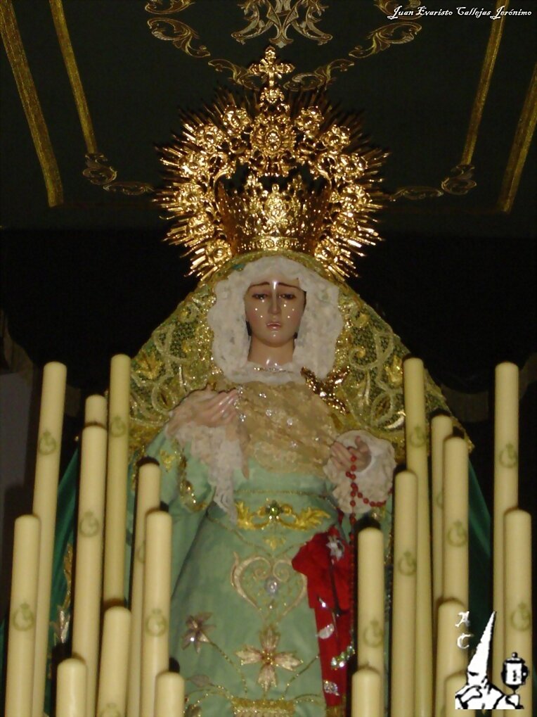 Cultos en honor de Nuestra Señora de la Esperanza.