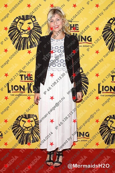 Amy Ruffle - The Lion King Musical in Sydney 2013