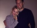 Claire Holt con su prometido Matt Kaplan