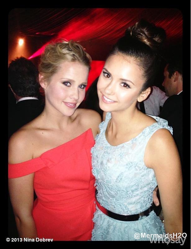 Claire Holt -InStyle & WB Golden Globes Party 2013