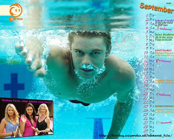 Calendario H2O Setiembre de 2011