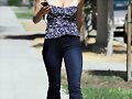 Phoebe Tonkin - Out for a Walk in LA (Oct 1, 2012)