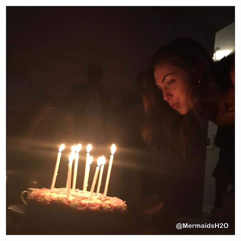 Phoebe Tonkin - 27th birthday party (July 9, 2016)
