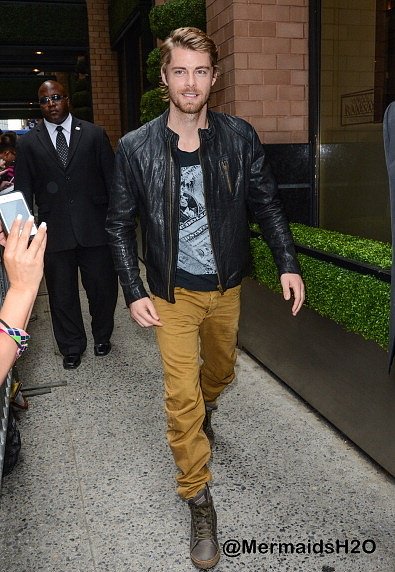Luke Mitchell - CW Upfronts in NYC (May 16, 2013)