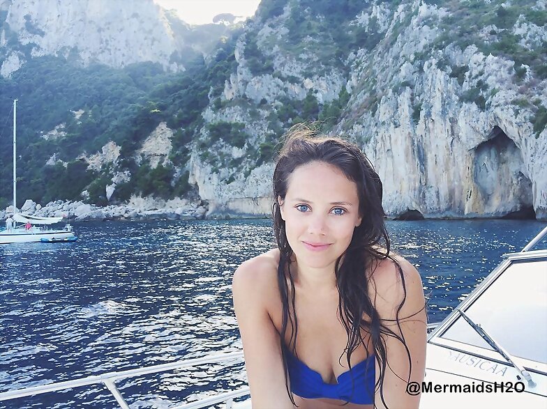 Allie Bertram en Amalfi Coast, Italy