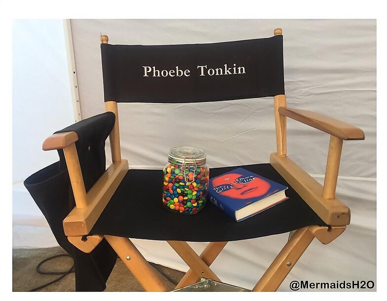 Behind the scenes Phoebe Tonkin en The Originals