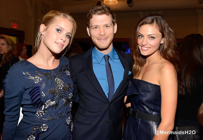 Claire & Phoebe- CW Upfronts in NYC (May 16, 2013)