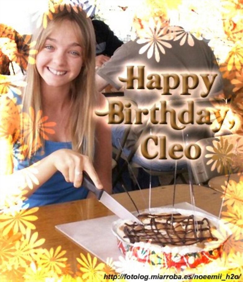 Happy Birthday Cleo Massey!
