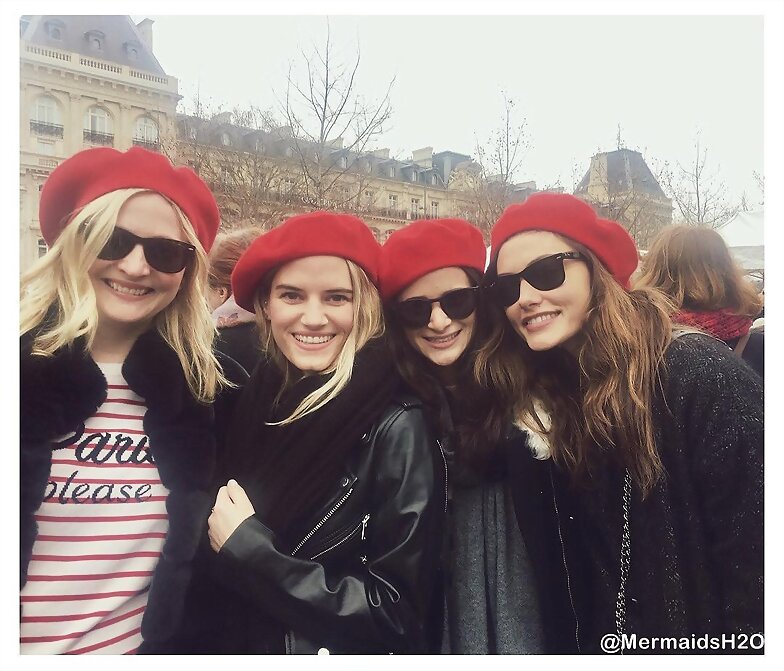 Phoebe Tonkin #DayWithoutAWoman Paris, France 2017