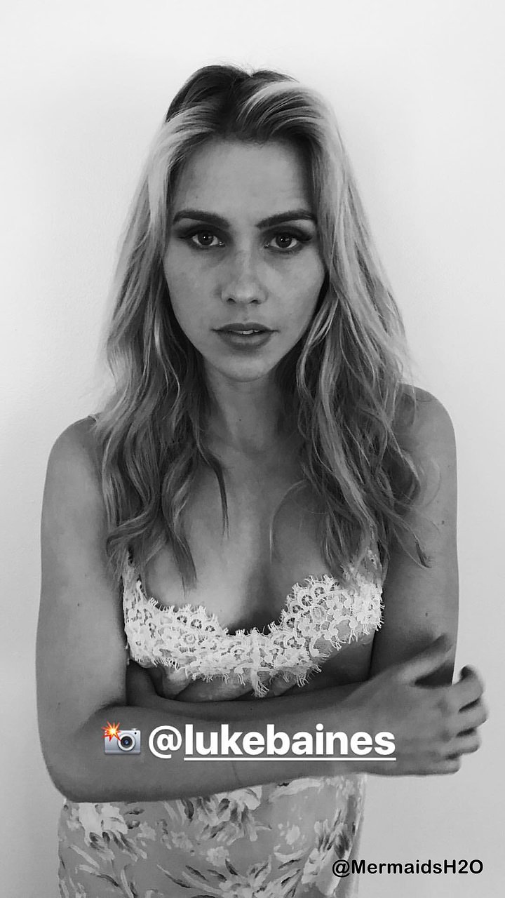 Claire Holt by Luke Baines (2017)