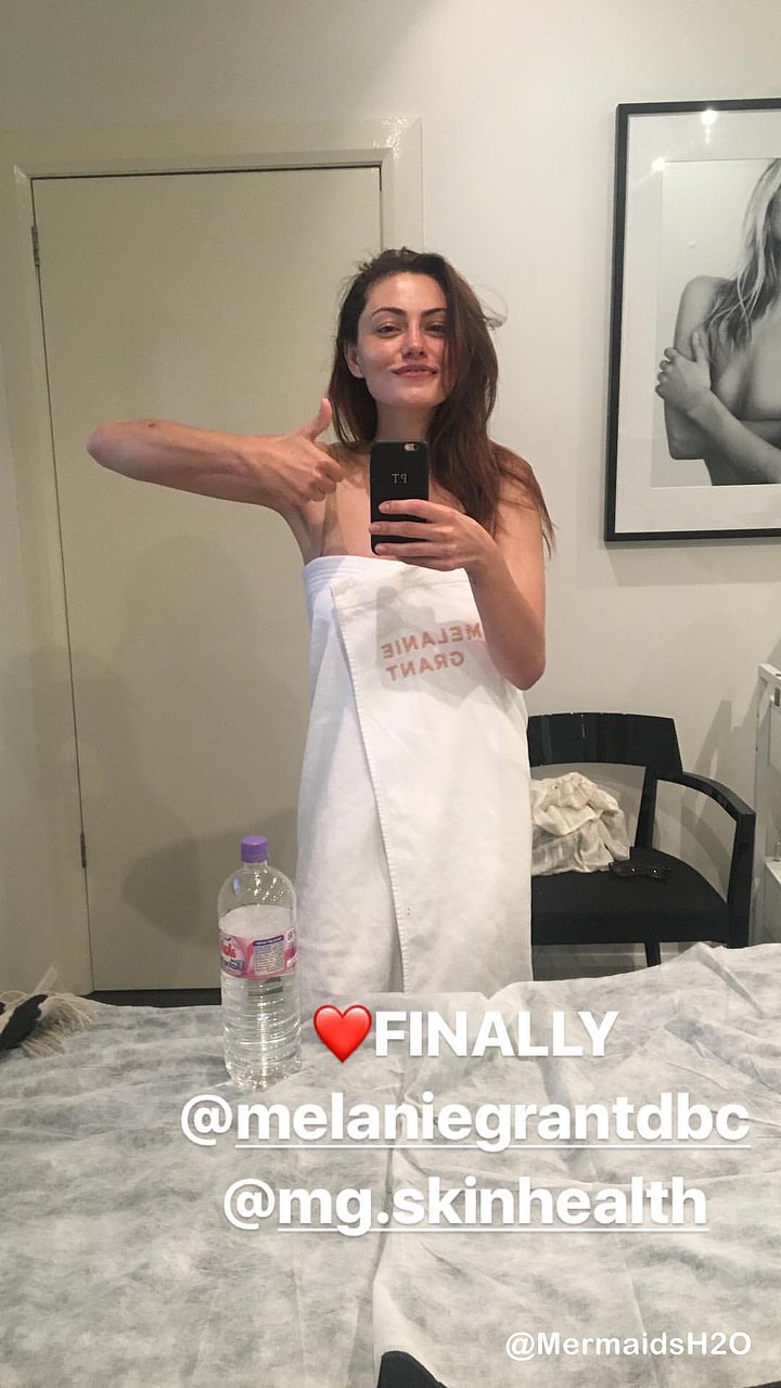 Phoebe Tonkin - Instagram Story May 2017