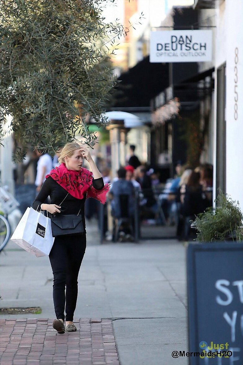 Claire Holt Grabbing Lunch at 'Joan’s,Feb 12, 2014