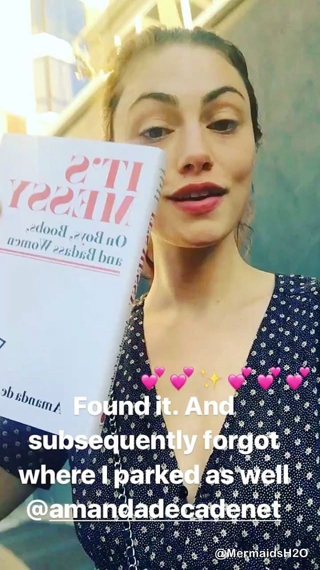 Phoebe Tonkin - Instagram Story October 2017