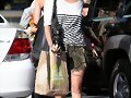 Phoebe Tonkin - Whole Foods in Los Angeles 2011