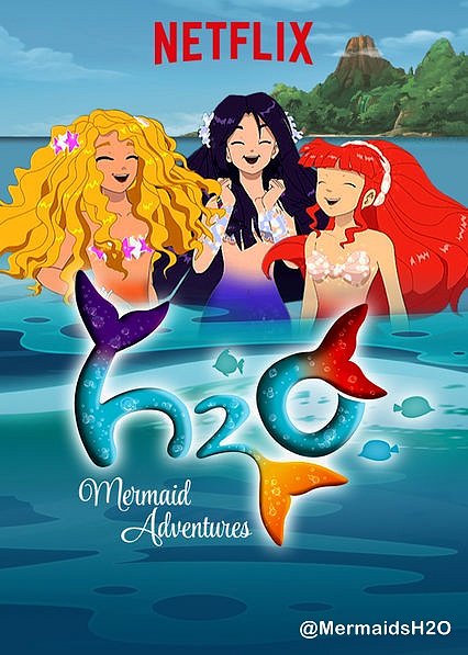 H2O: Aventuras De Sirenas disponible en Netlflix.