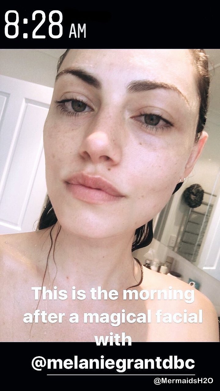 Phoebe Tonkin - Instagram Story February 2018