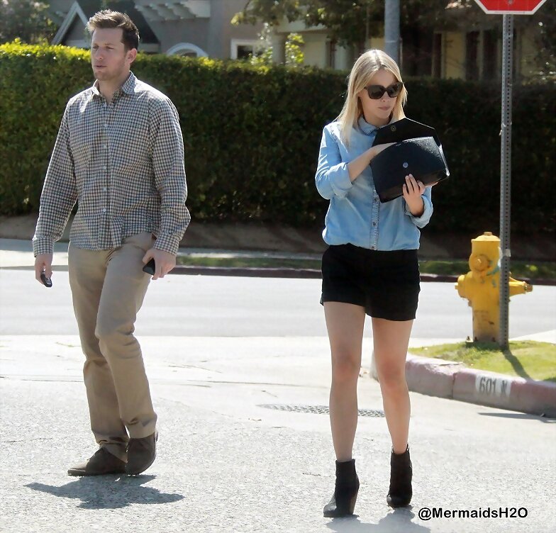 Claire Holt & Matt Kaplan en LA (March 26, 2014)
