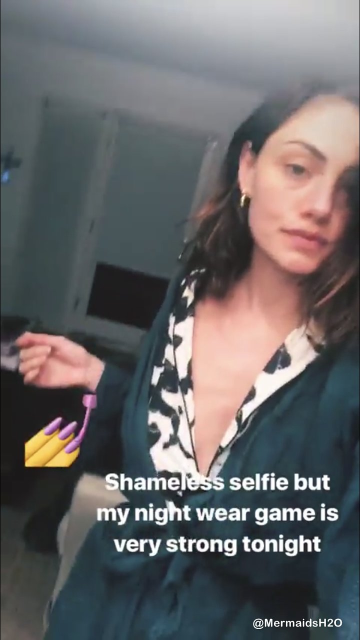 Phoebe Tonkin - Instagram Story March 2018