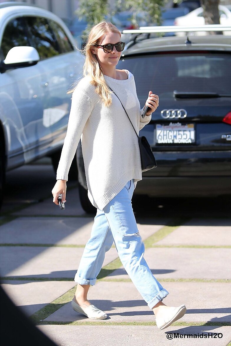 Claire Holt after shopping in LA, April 3, 2014