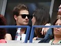 Phoebe Tonkin &amp; Paul Wesley en US Open, Aug 2014