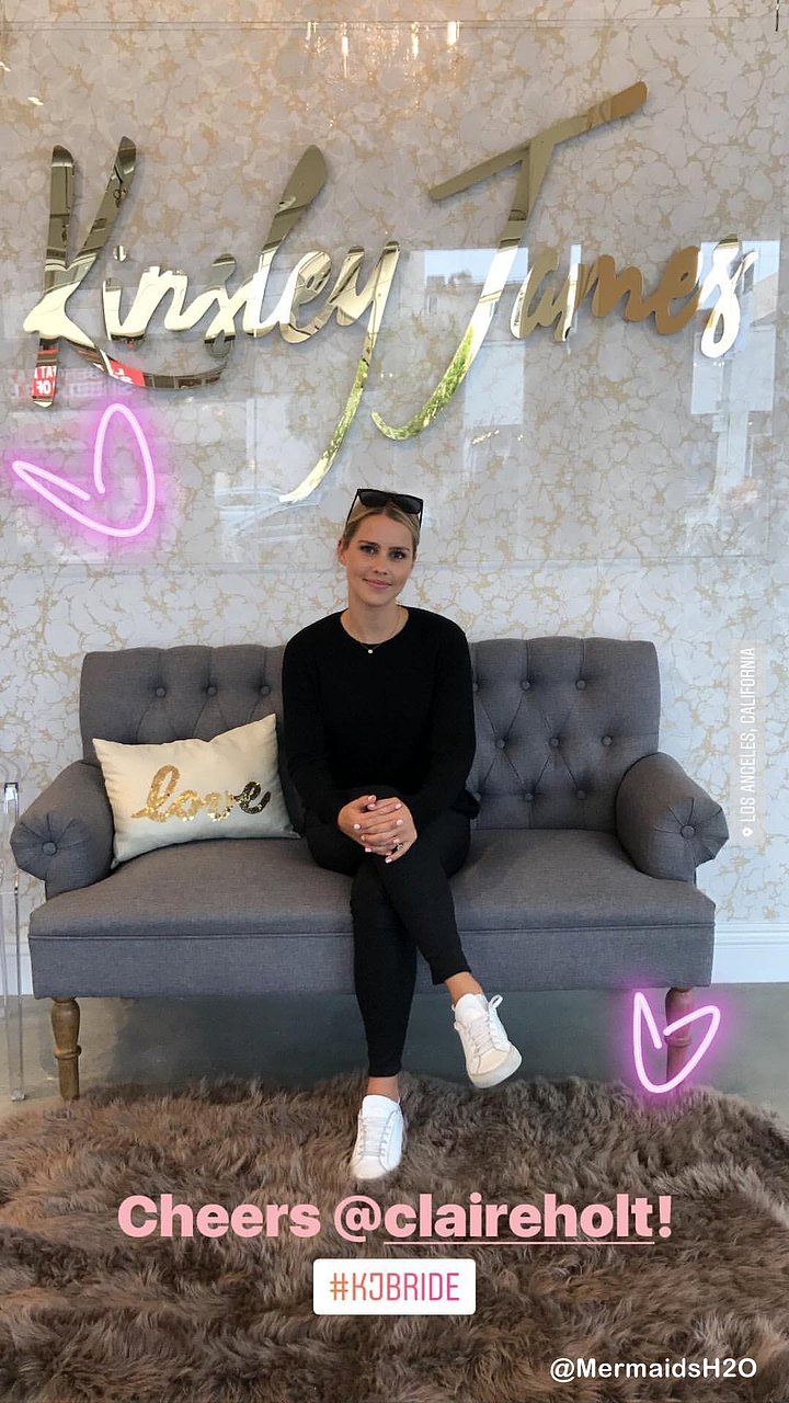 Claire Holt - Instagram Story April 2018