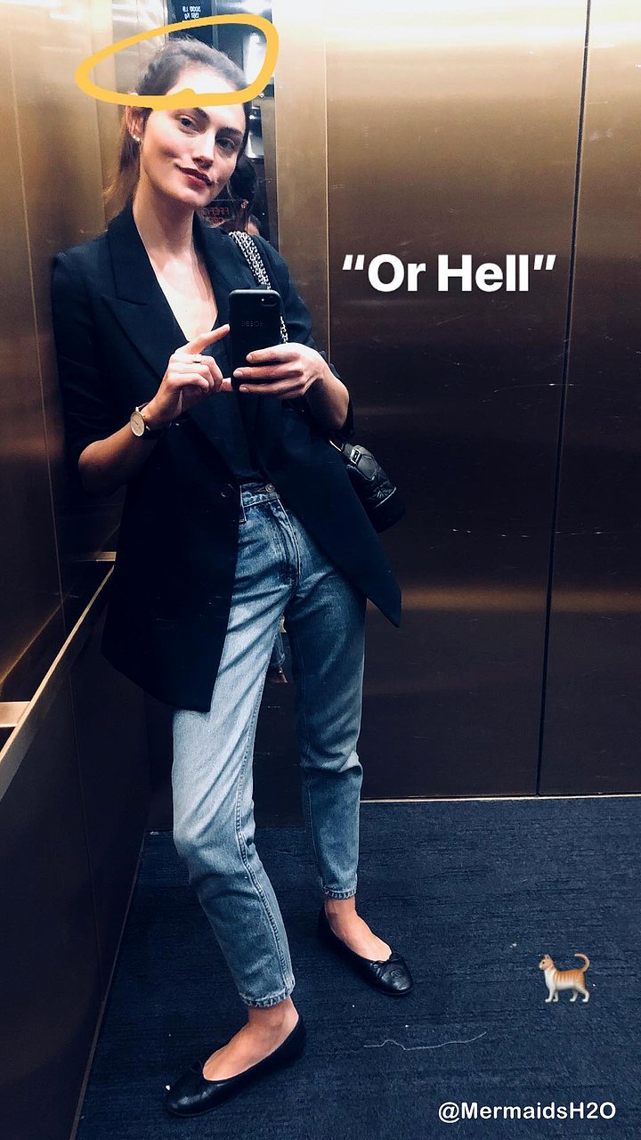 Phoebe Tonkin - Instagram Story May 2018