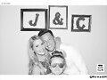 Claire Holt - photobooth boda de Candice 2014