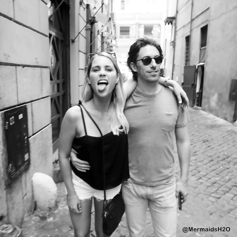 Claire Holt y Andrew Joblon en Italia | 2018