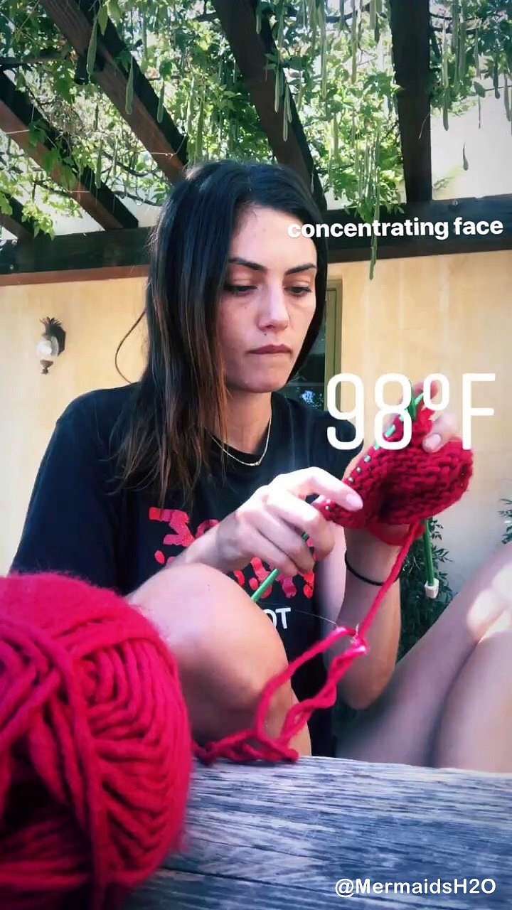 Phoebe Tonkin - Instagram Story July 2018
