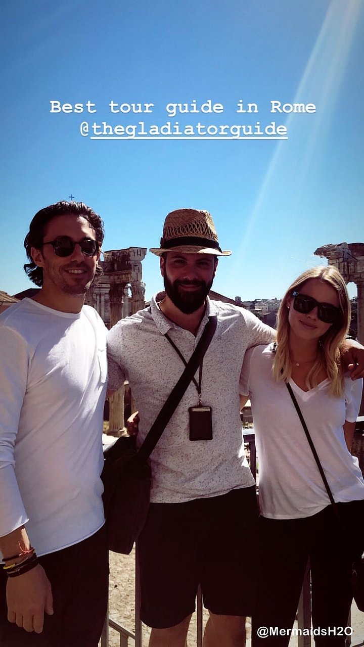 Claire Holt y Andrew Joblon en Italia | July 2018