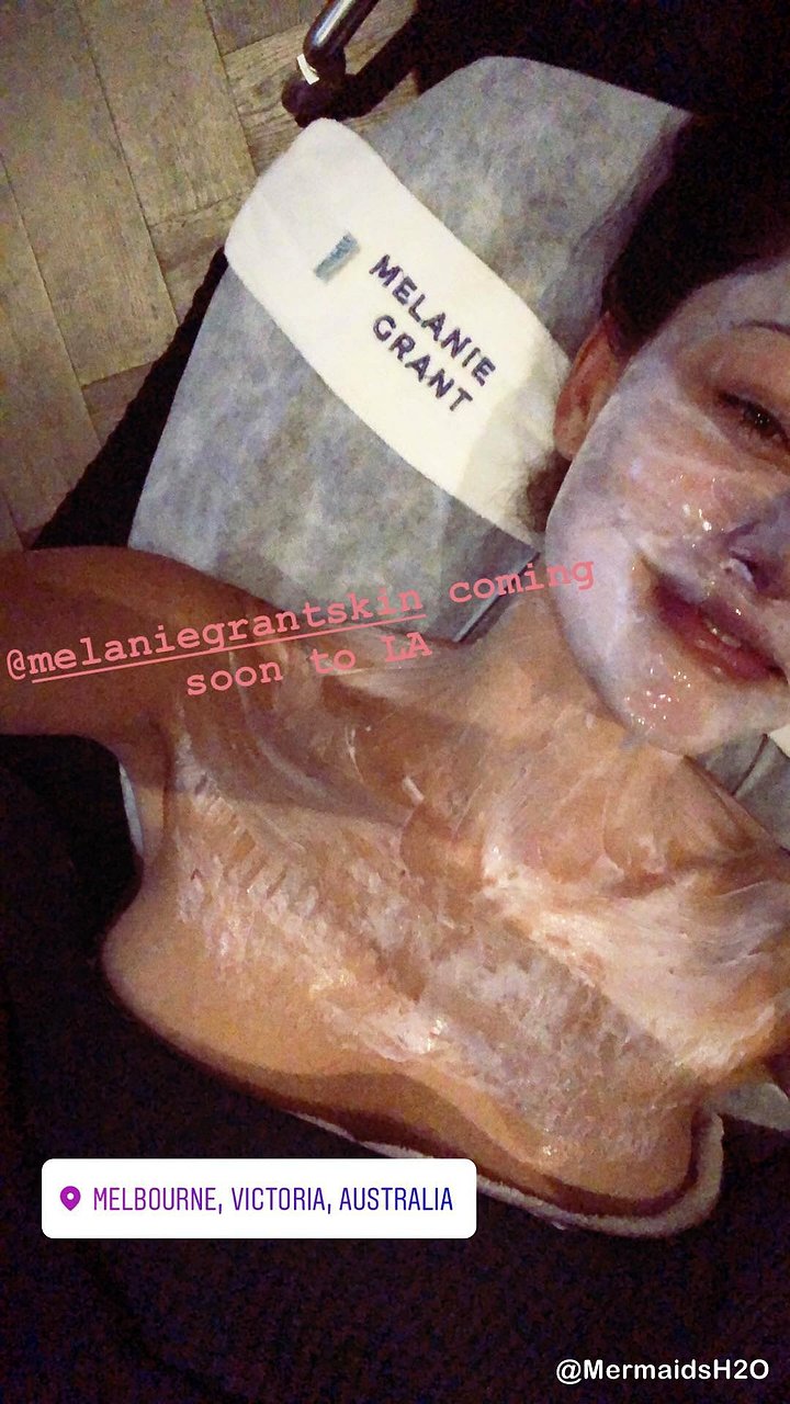 Phoebe Tonkin - Instagram Story Aug 2018