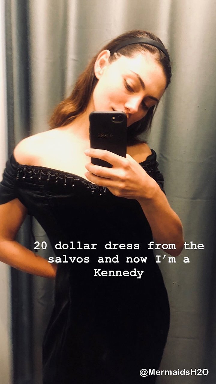 Phoebe Tonkin - Instagram Story Aug 2018