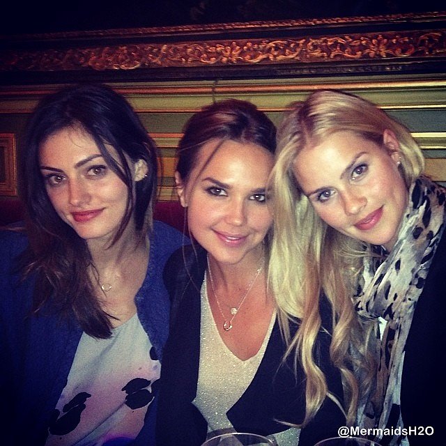 Phoebe, Arielle & Claire Holt | Paris, May 2014