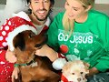 Claire Holt con su familia | Navidad 2018