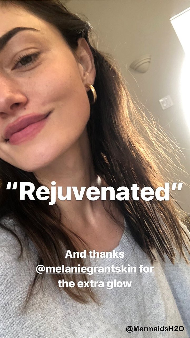 Phoebe Tonkin - Instagram Story Nov 2018