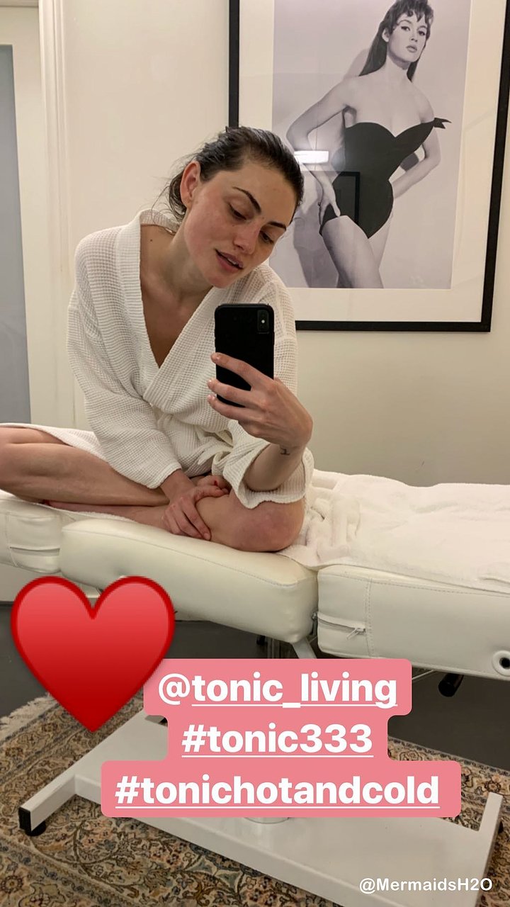 Phoebe Tonkin - Instagram Story March 2019