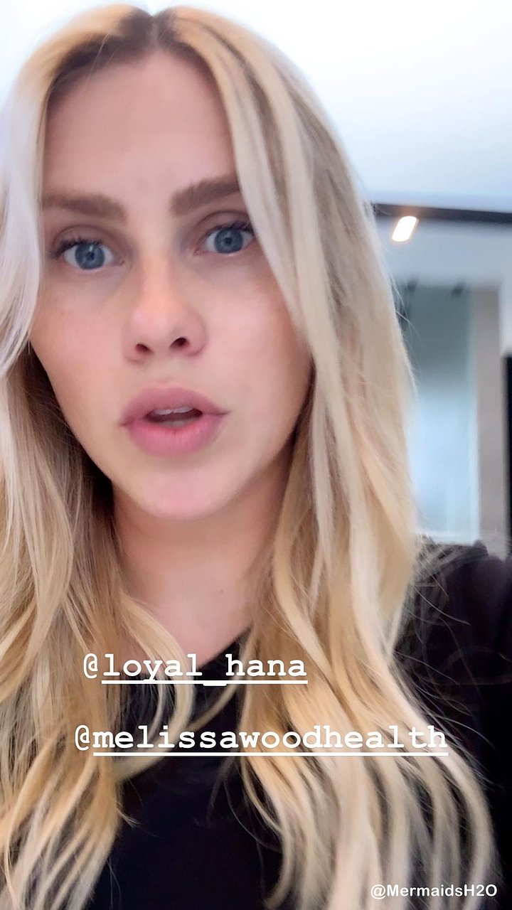 Claire Holt - Instagram Story April 2019