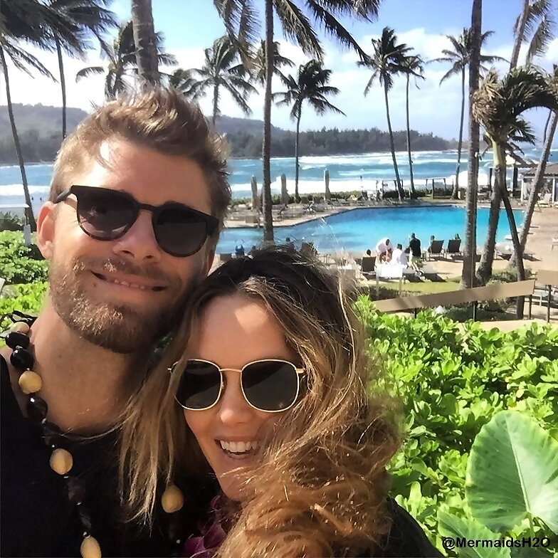 Luke Mitchell & Rebecca Breeds | Hawaii 2017