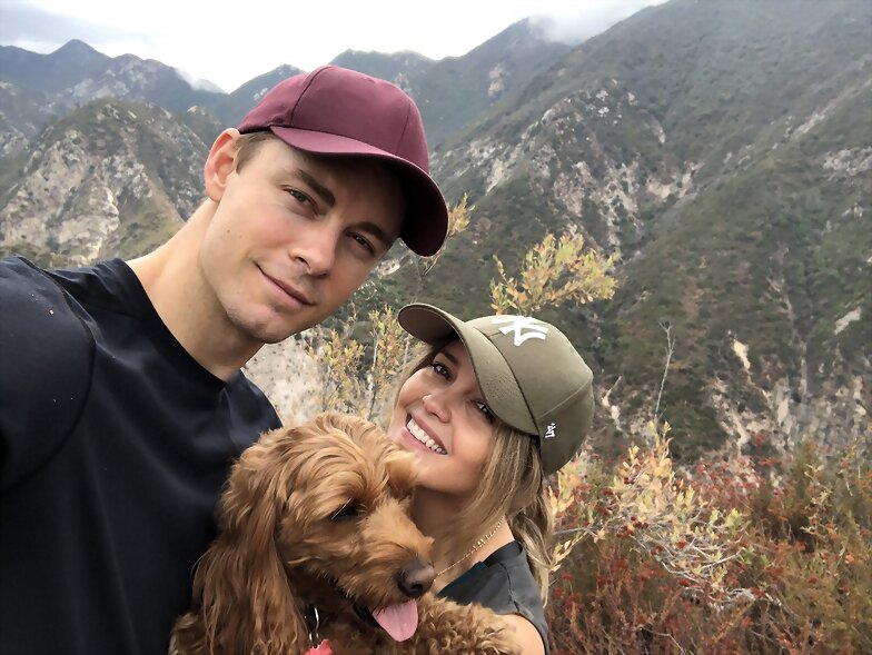 Luke Mitchell & Rebecca Breeds en Los Angeles 2018