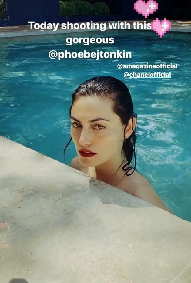 Phoebe Tonkin bts photoshoot S/Magazine 2019