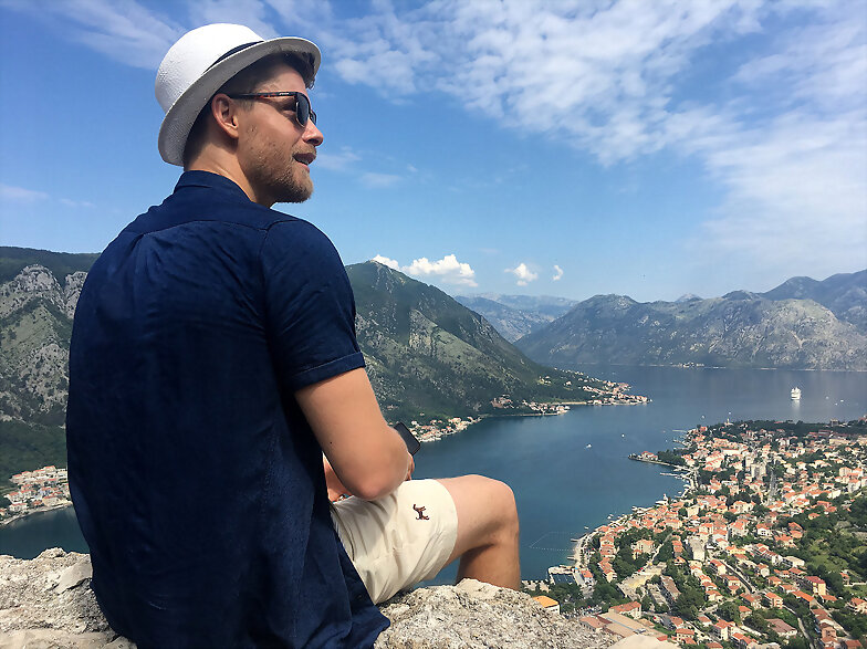Luke Mitchell en Montenegro 2018