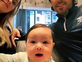 Claire Holt &amp; Andrew Joblon con su hijo James 2019