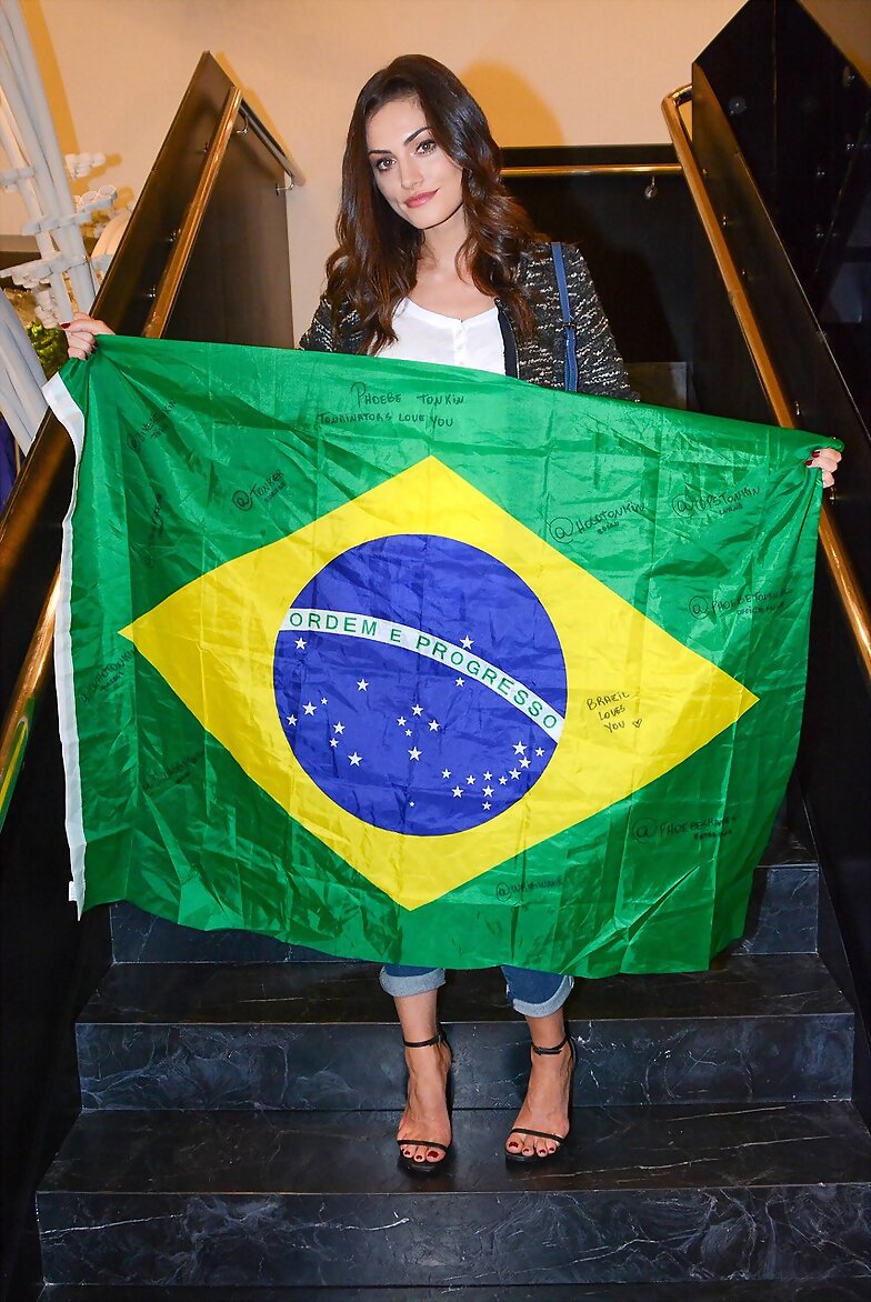 Phoebe Tonkin - Le Lis Blanc Event in Brazil 2015