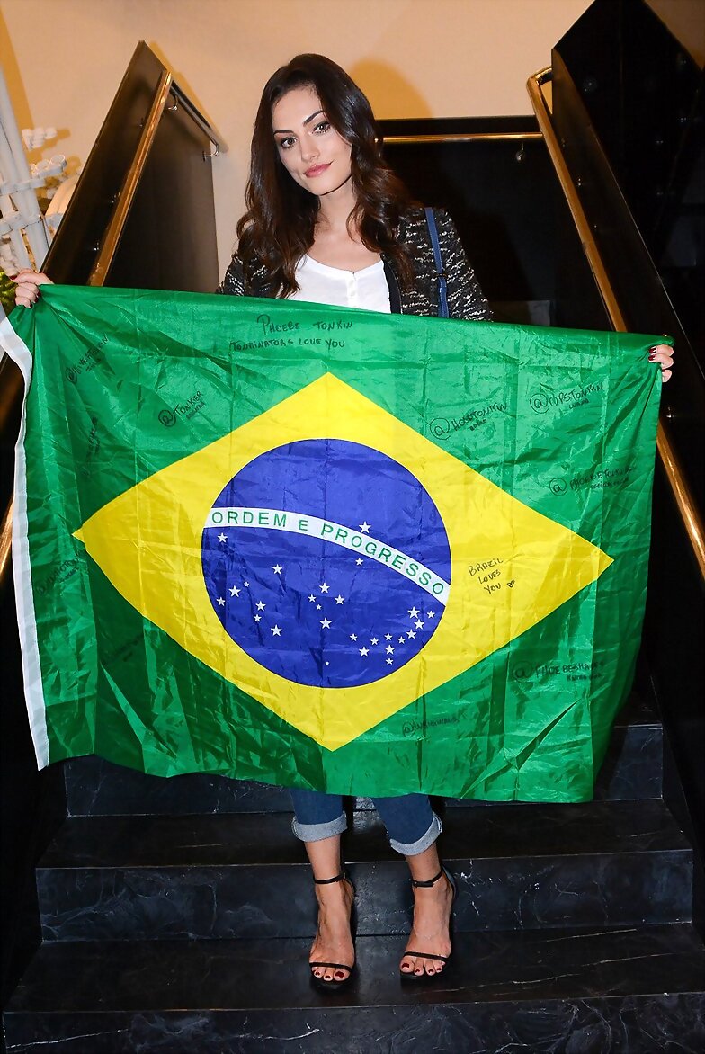 Phoebe Tonkin - Le Lis Blanc Event in Brazil 2015