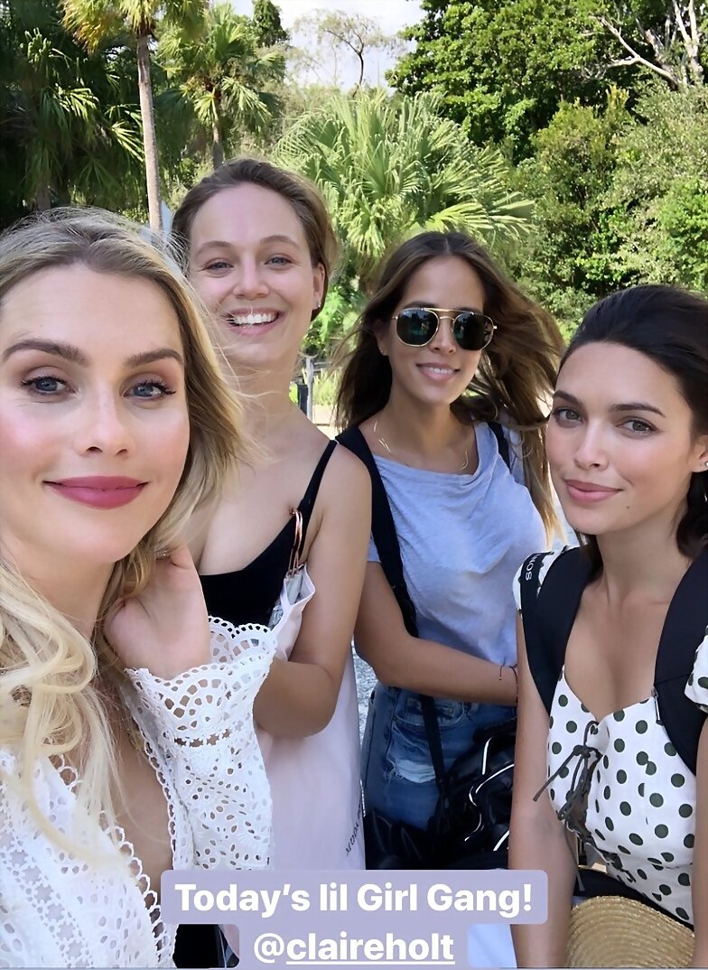 Claire Holt bts photoshoot by Melody Mai (2019)